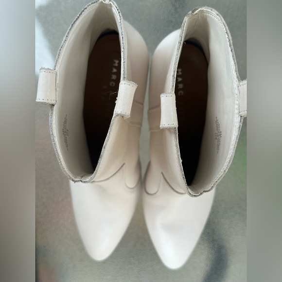 Marc Fisher Boots Women’s Size 6M Leather cone Heel Carrisa ankle boot NWOB - Picture 11 of 11